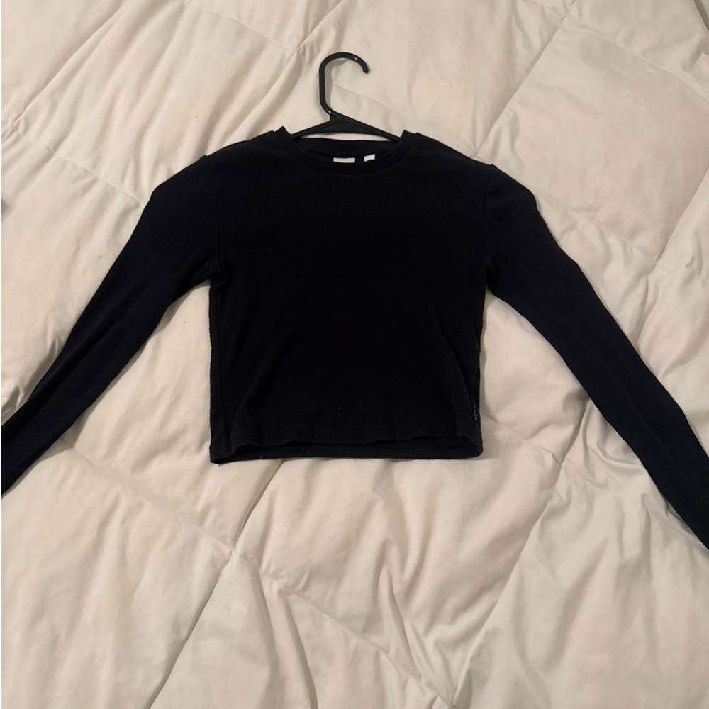 TNA Black Long Sleeve Tee